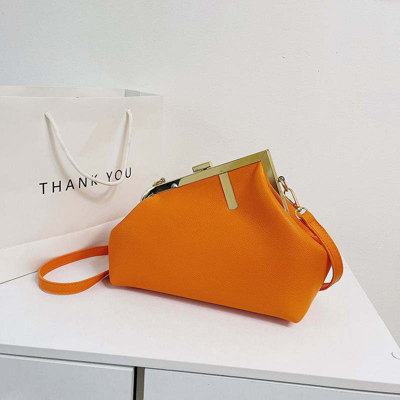 Metal Framed Clutch Shoulder Bag Hot > Messenger Bags ,Cross Body